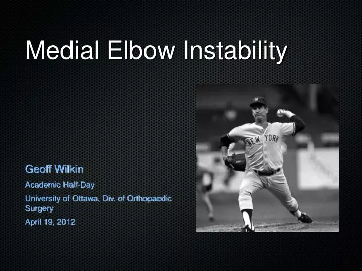medial elbow instability