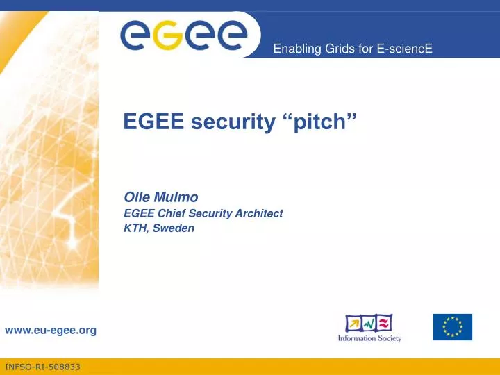 egee security pitch