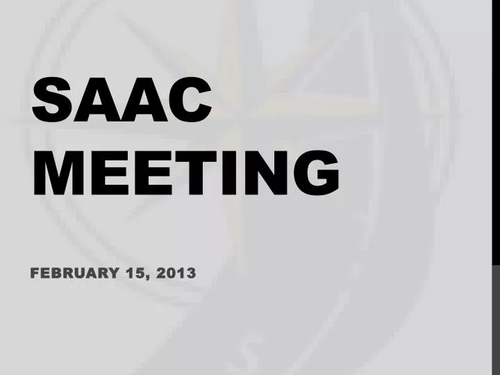 saac meeting