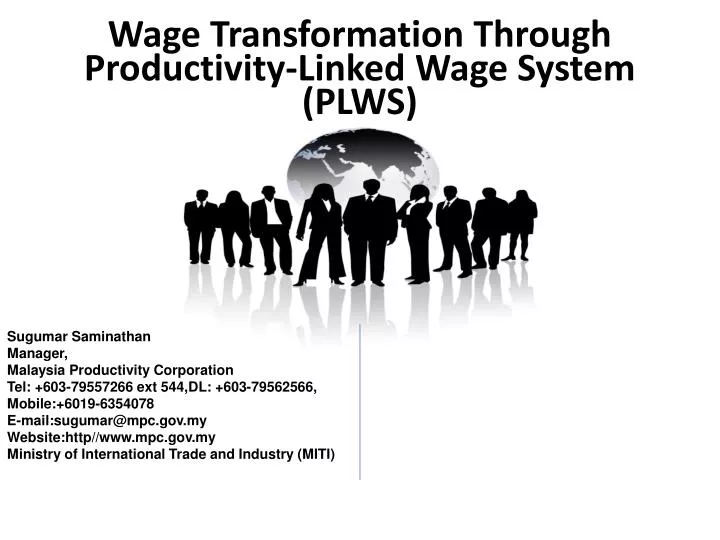 wage transformation through productivity linked wage system plws