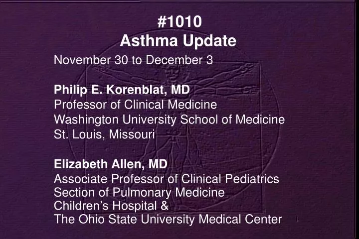 1010 asthma update