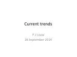 Current trends - slide 1
