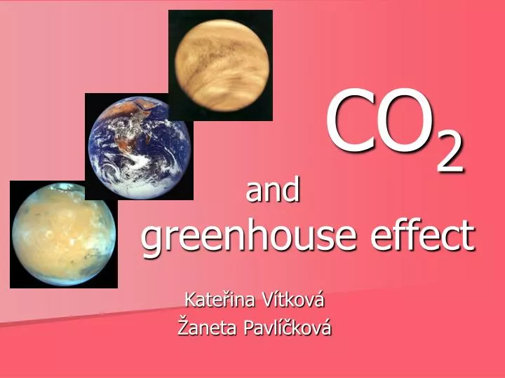 co 2 and greenhouse effect