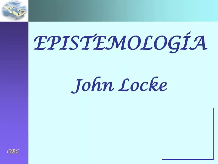 epistemolog a