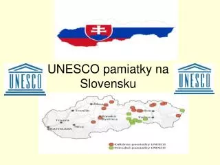 UNESCO pamiatky na Slovensku