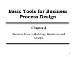 Basic Tools for Business Process Design - slide 1