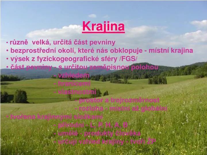 krajina