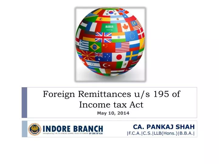 foreign remittances u s 195 of income tax act