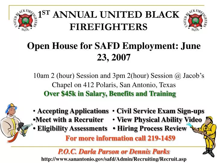 1 st annual united black firefighters