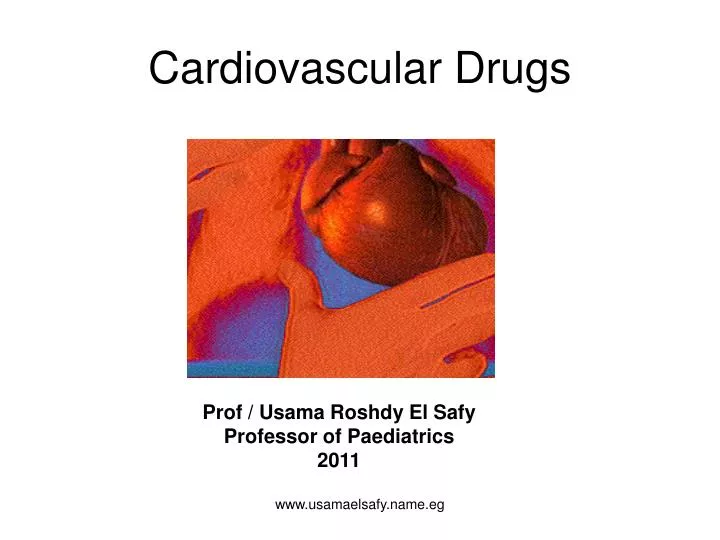 cardiovascular drugs