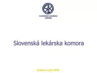 Slovenská lekárska komora