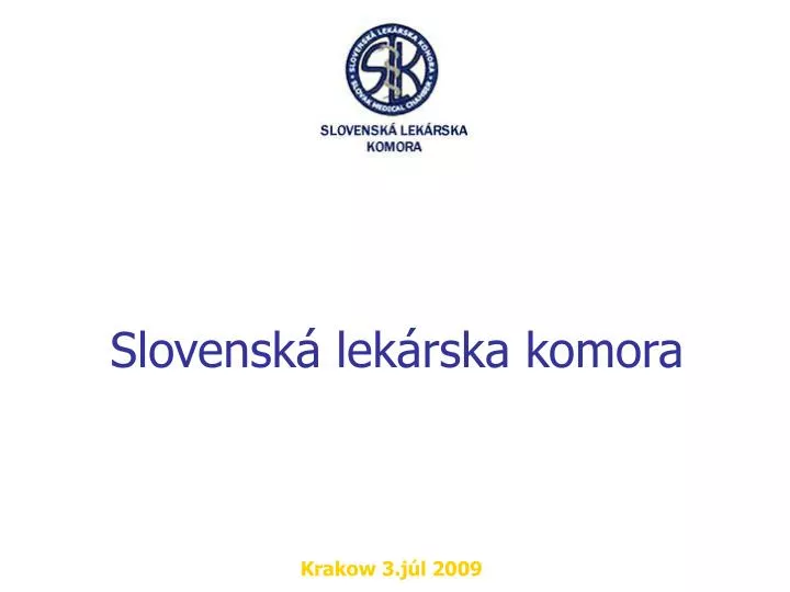 slovensk lek rska komora