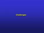 Challenges - slide 1