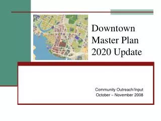 Downtown Master Plan 2020 Update