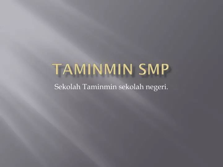 taminmin smp