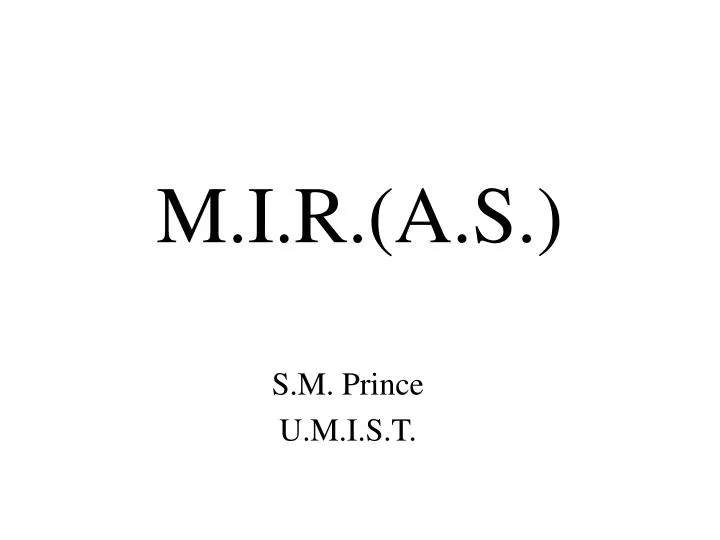 m i r a s