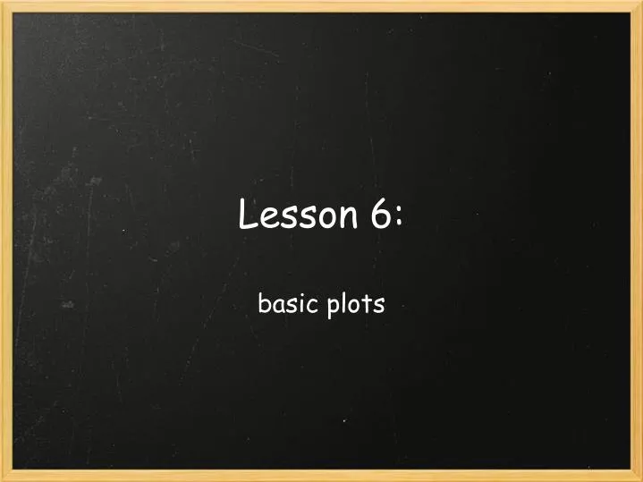 lesson 6