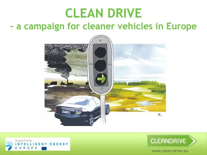 clean drive a campaign for cleaner vehicles in europe