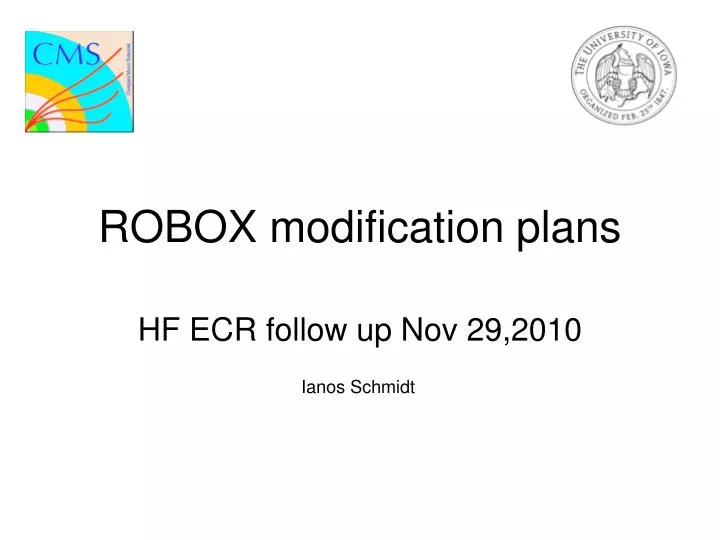 robox modification plans