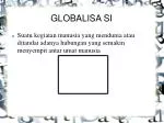 GLOBALISA SI - slide 1