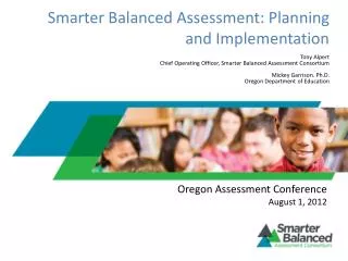 Smarter Balanced Assessment: Planning and Implementation