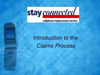 Introduction to the Claims Process