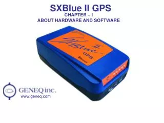 SXBlue II GPS