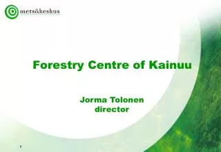 Forestry Centre of Kainuu
