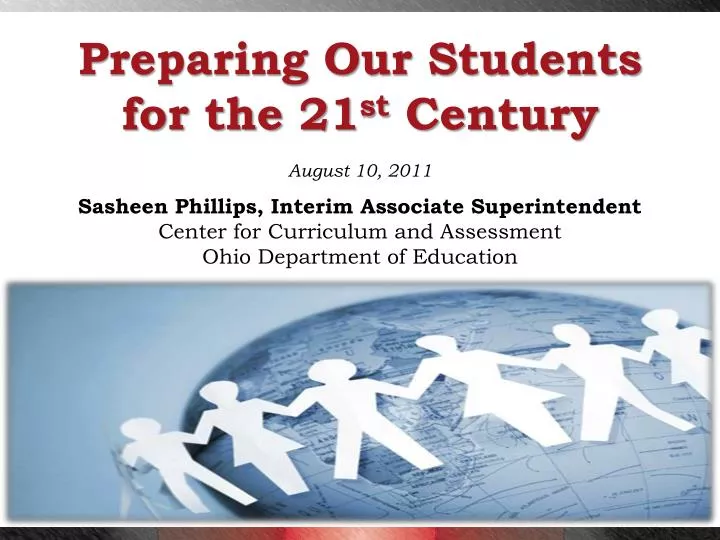 preparing our students for the 21 st century
