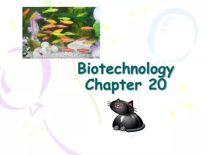 biotechnology chapter 20