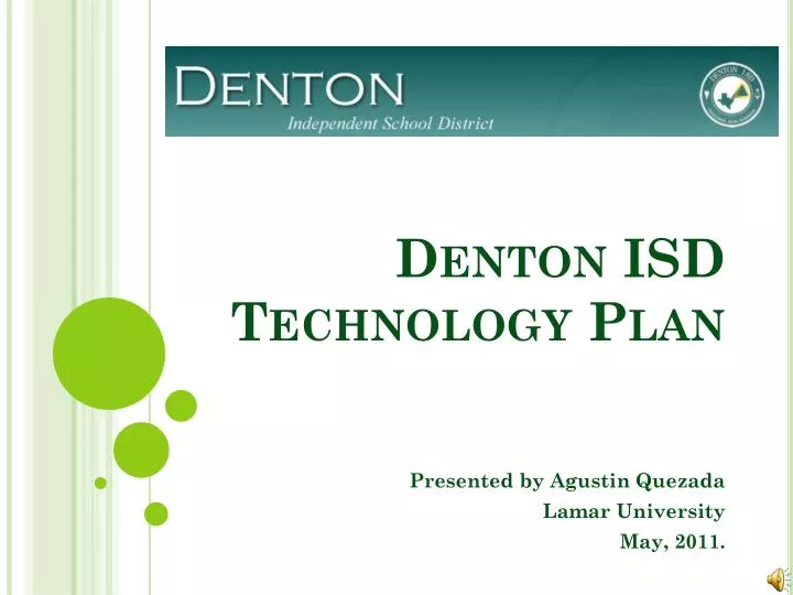 denton isd technology plan
