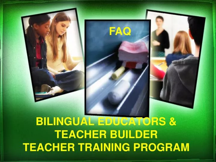 bilingual educators teacher builder teacher training program
