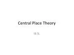 Central Place Theory