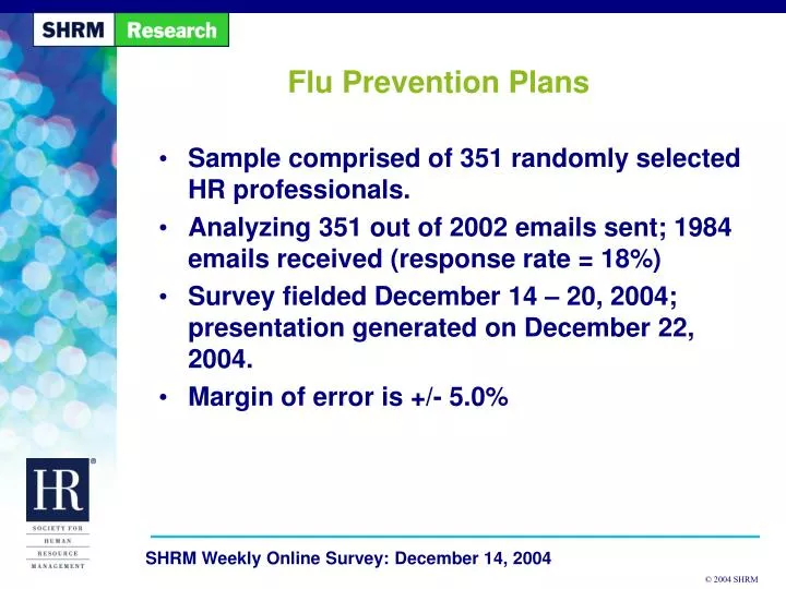 flu prevention plans