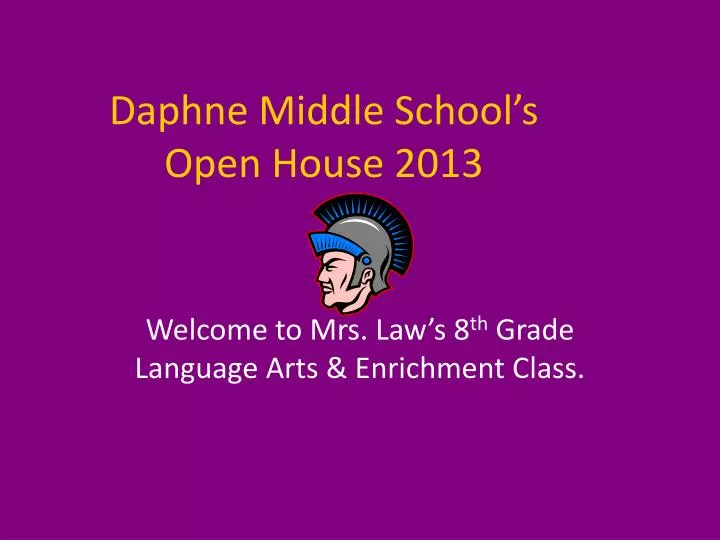 daphne middle school s open house 2013