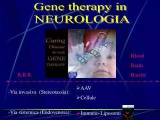 Gene therapy in NEUROLOGIA