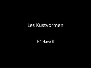 les kustvormen
