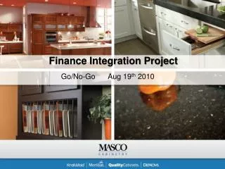 Finance Integration Project