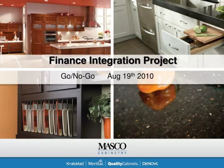 finance integration project