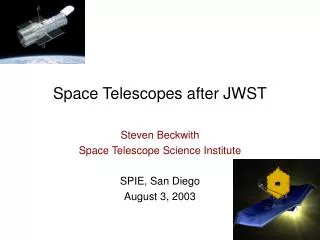 Space Telescopes after JWST