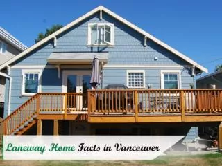 Custom Built Laneway Homes in Vancouver