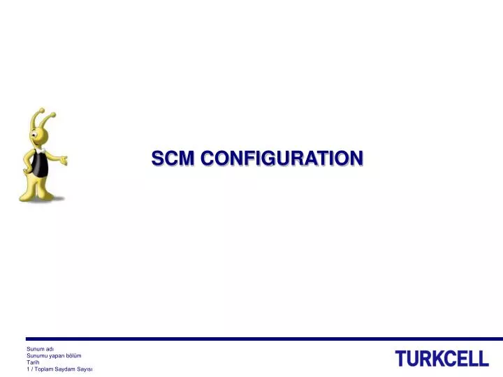 scm configuration