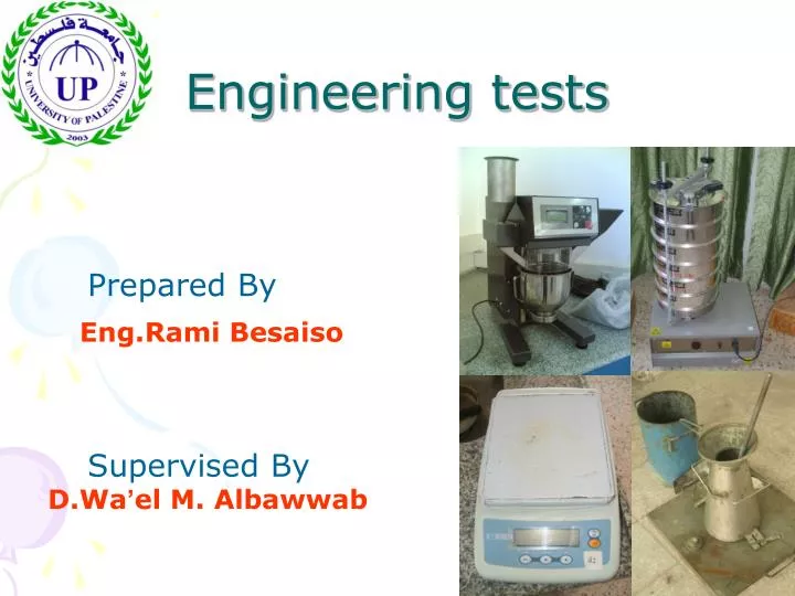 engineering tests