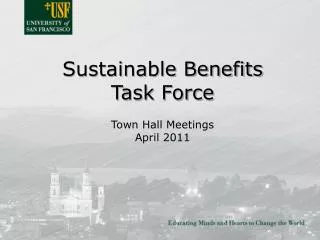 Sustainable Benefits Task Force