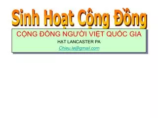 c ng ng ng i vi t qu c gia h t lancaster pa chieu le@gmail com