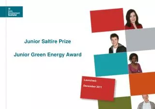 Junior Saltire Prize Junior Green Energy Award