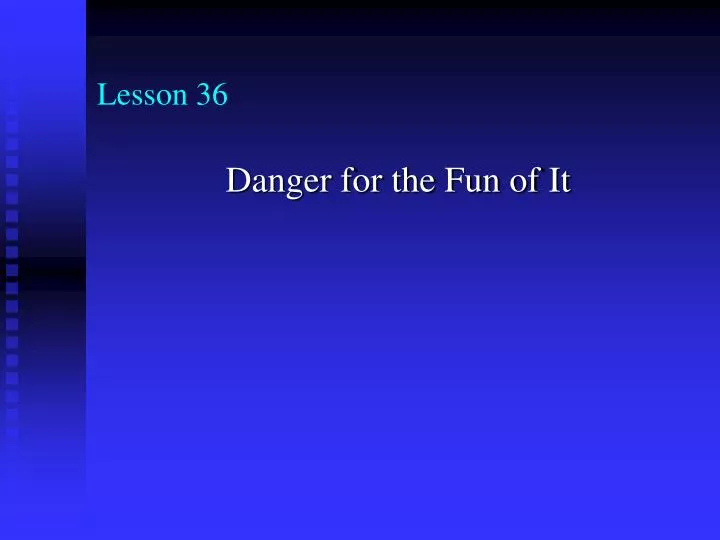 lesson 36