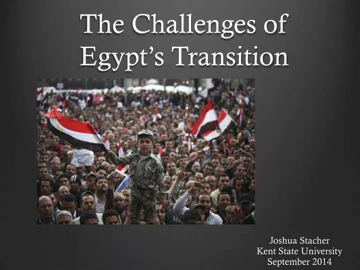 the challenges of egypt s transition
