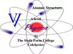 Atomic Structure - slide 1