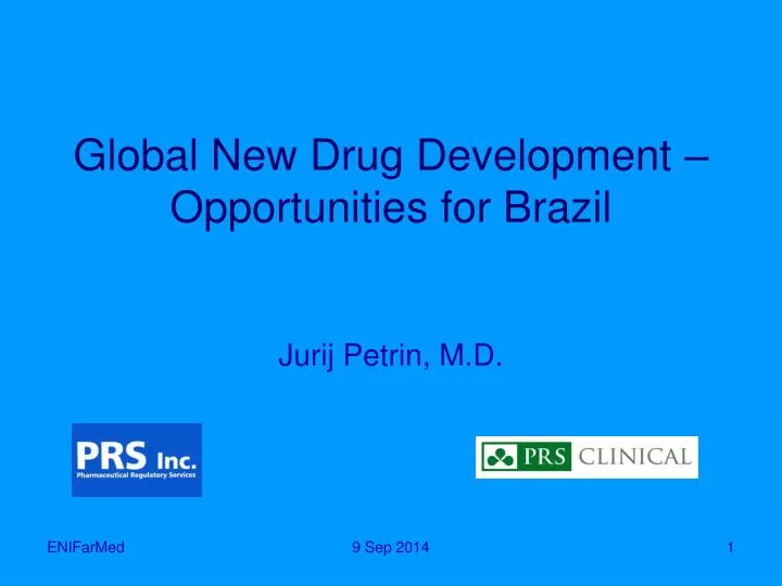 global new drug development opportunities for brazil
